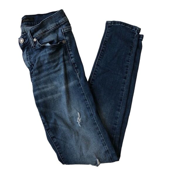 Kancan Distressed Estilo Skinny Jeans - Women’s 24 - Picture 1 of 9